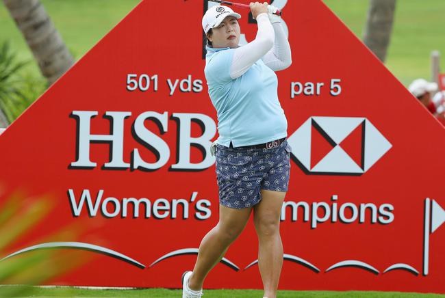 冯珊珊本周将参加汇丰女子冠军赛的争夺