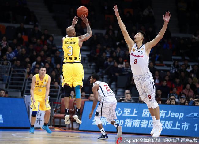 今晚有可能是马布里最后一次与广东队交手