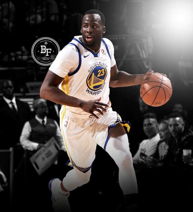 勇士首发大前锋德雷蒙德-格林出场38分钟,9投5中,得到17分,外加14个