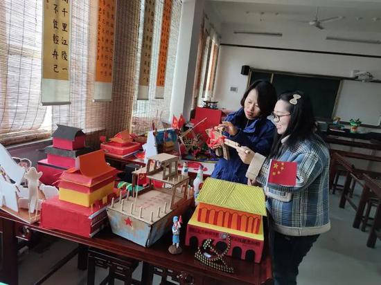 延安实验小学"党在我心中"手工作品展完美亮相