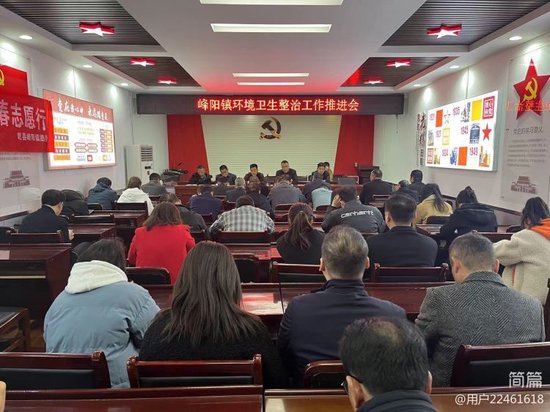 乾县峰阳镇扎实开展环境卫生整治工作