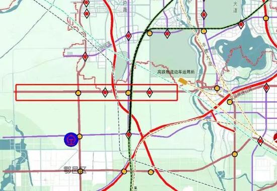 并且,西鄠快速干道路线也得到了确定.