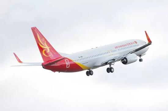 长安航空再添"新活力",第八架波音737—800正式引进