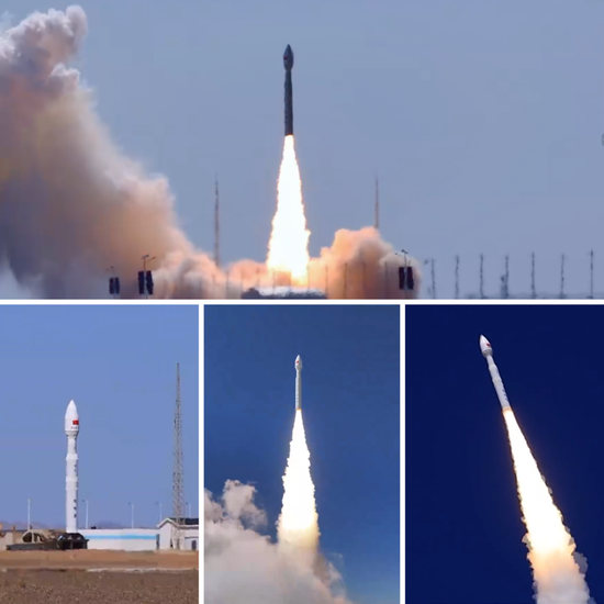陕西研制的秦岭卫星发射圆满成功！