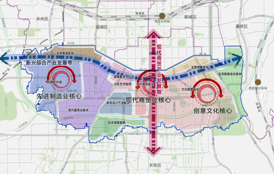高新曲江助阵西安龙头城区的规划雄心