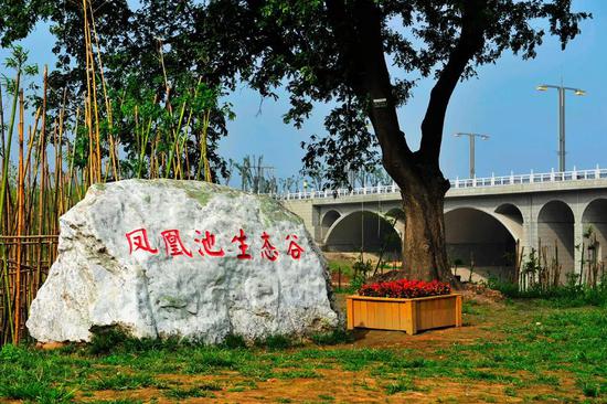 ③三湖丨凤凰池,芷阳湖,紫霞湖为核心水系的"三湖"优美景观