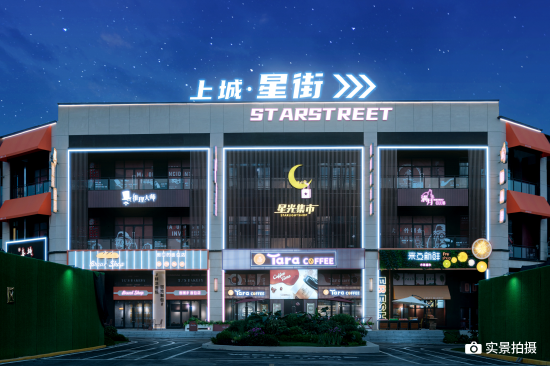 &lt；龙湖·上城|星街实景图&gt；