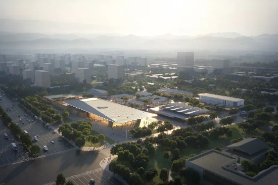 西安戏剧学院效果图(图片来源网络)