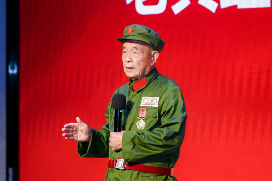 西安老兵宣讲