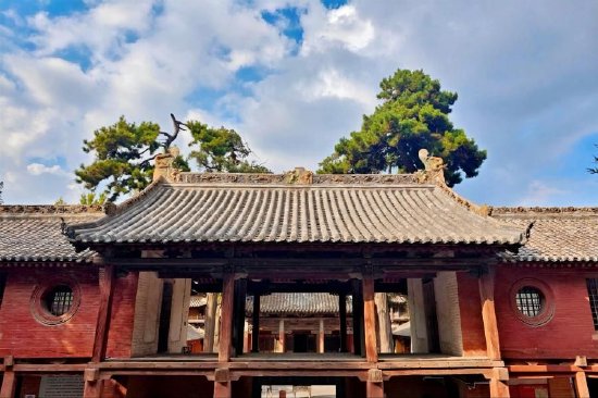 图为西溪二仙庙。黄河新闻网晋城频道 李柯薪 摄