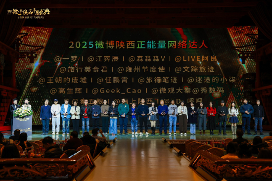 2025微博陕西正能量网络达人