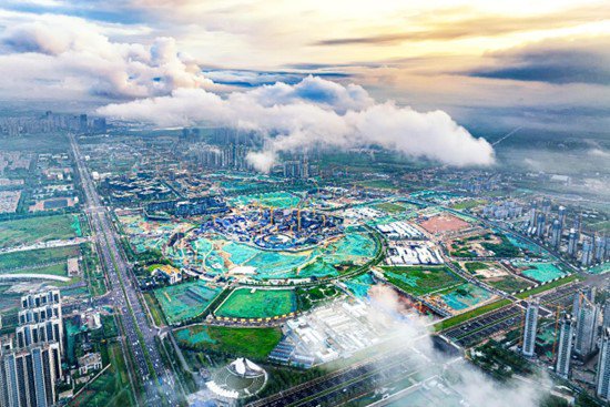 俯瞰丝路科学城