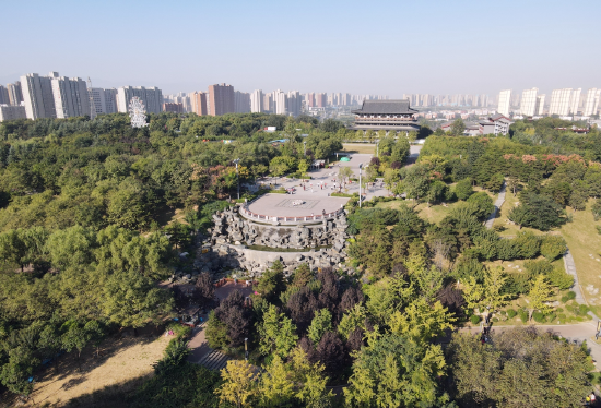 清凉山公园实景图