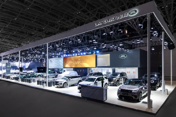 第十七届西安国际车展捷豹路虎展台