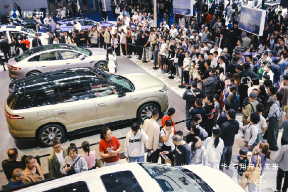 腾势Z9S&腾势N8L纯电闪耀西安车展