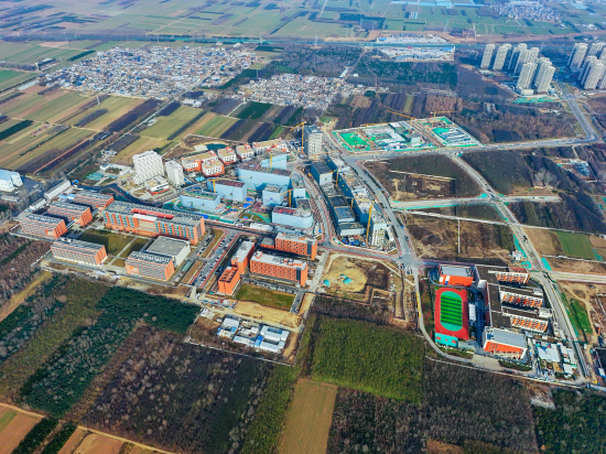 西安科学园启动区鸟瞰图