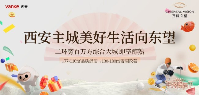 西安主城美好生活向東望