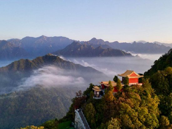终南山南五台春意盎然引人醉_新浪陕西_新浪网
