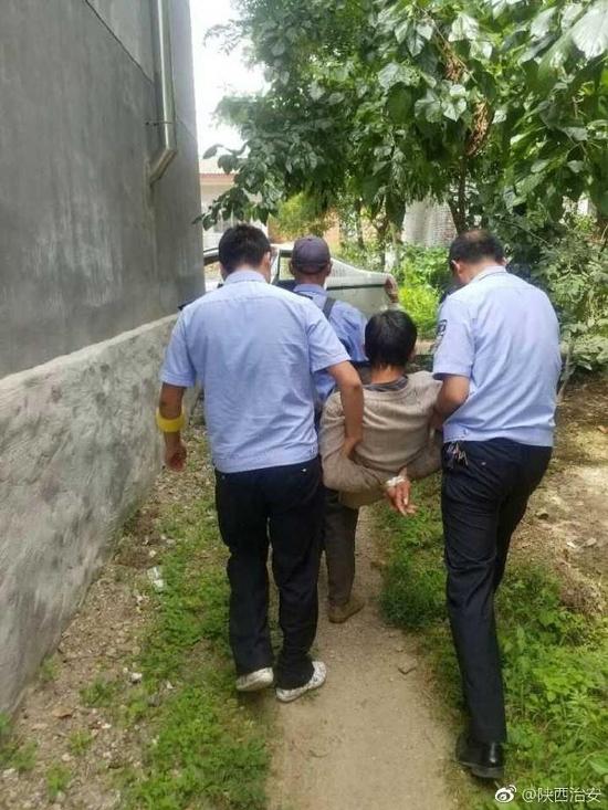 商洛精神病患者病情发作殴打母亲父亲无奈报警