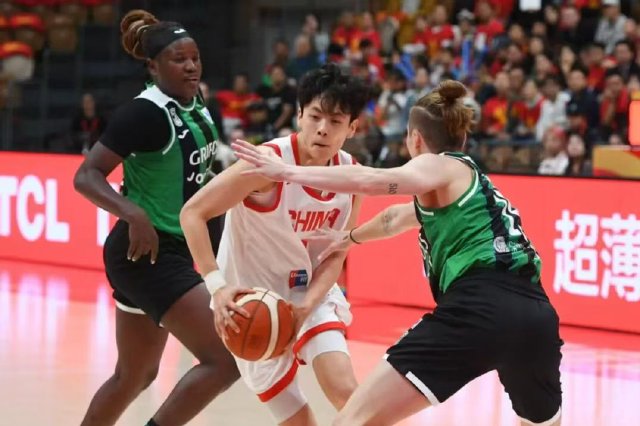 中國女籃在西安取得兩連勝