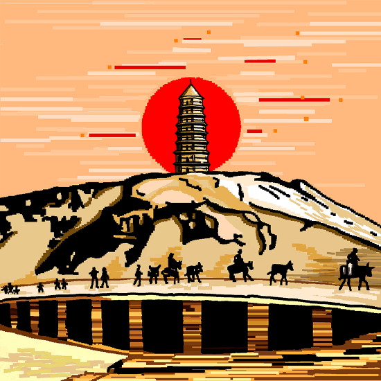 《延安故事》数字艺术藏品,既是延旅集团大力宣传弘扬延安精神的全新