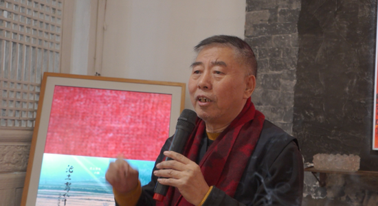 旅美画家,文玩鉴藏家范炳南发言