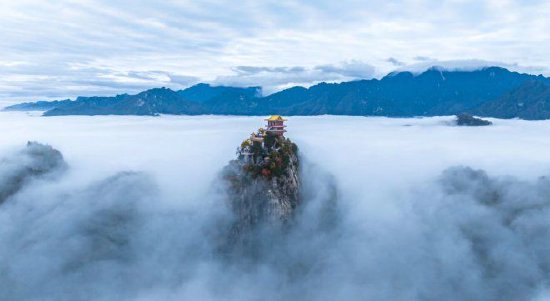 终南山南五台春意盎然引人醉_新浪陕西_新浪网