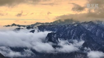 雪后初霽 秦嶺如畫(huà)