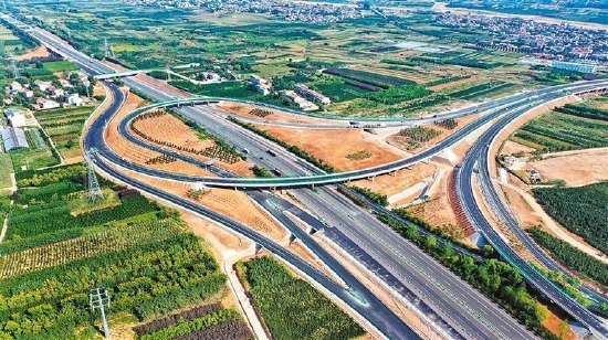 西安外环高速公路南段 陕西交控集团供图