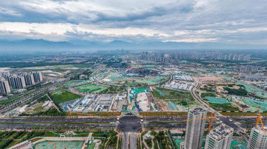 俯瞰丝路科学城