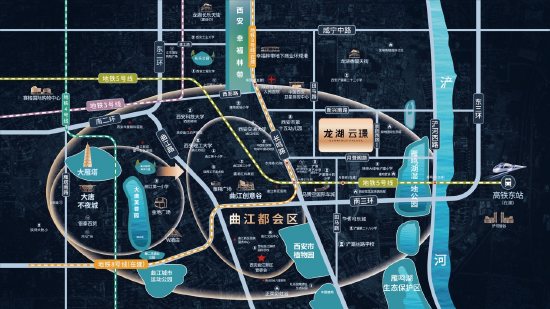龙湖 云璟区位图