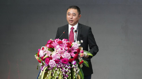 (陕西省体育产业集团有限公司党委副书记、总经理高勤银致辞)