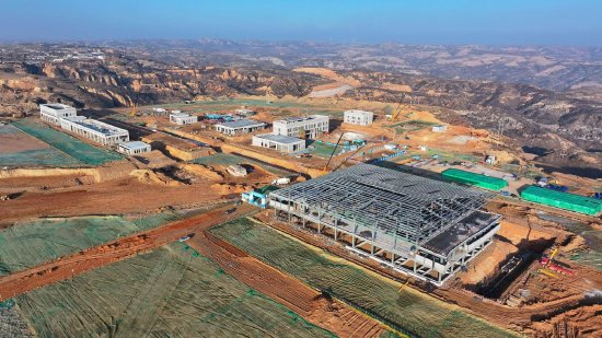 正在建设的府谷府州机场