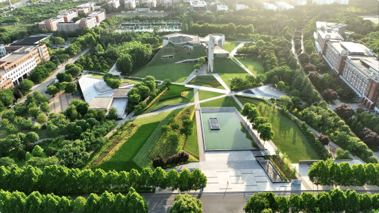 西安欧亚学院全景