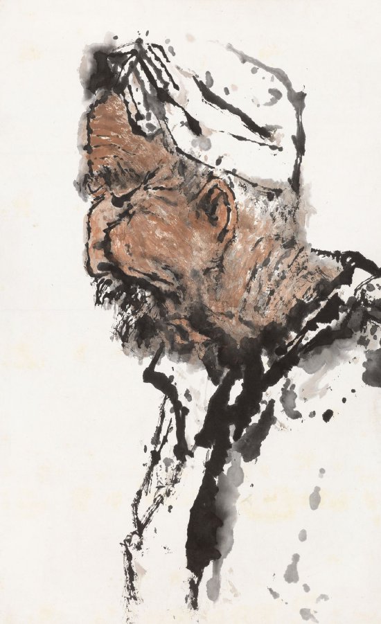 石鲁 (1919-1982) 船夫