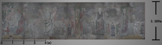 图 独乐寺东墙原始壁画