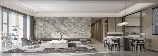 龙湖 青云阙|尚府 建面约220㎡效果图 仅供参考 以实际为准