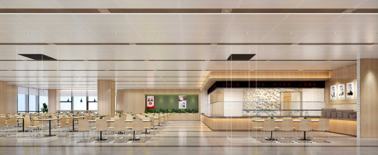 员工食堂效果图