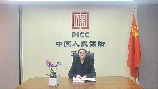人保财险陕西宝鸡市分公司党委书记、总经理 亢梧郦