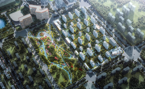 港悦城规划效果图