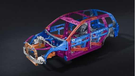 超高强度热成型钢笼式车身