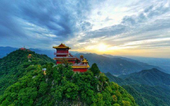 终南山南五台春意盎然引人醉_新浪陕西_新浪网