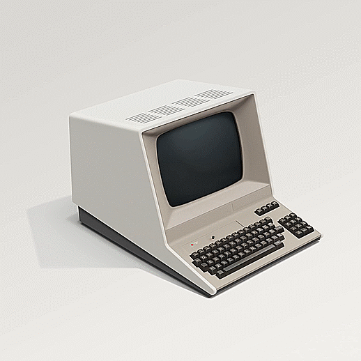 摄影师创作早期电脑动图致敬pc辉煌年代