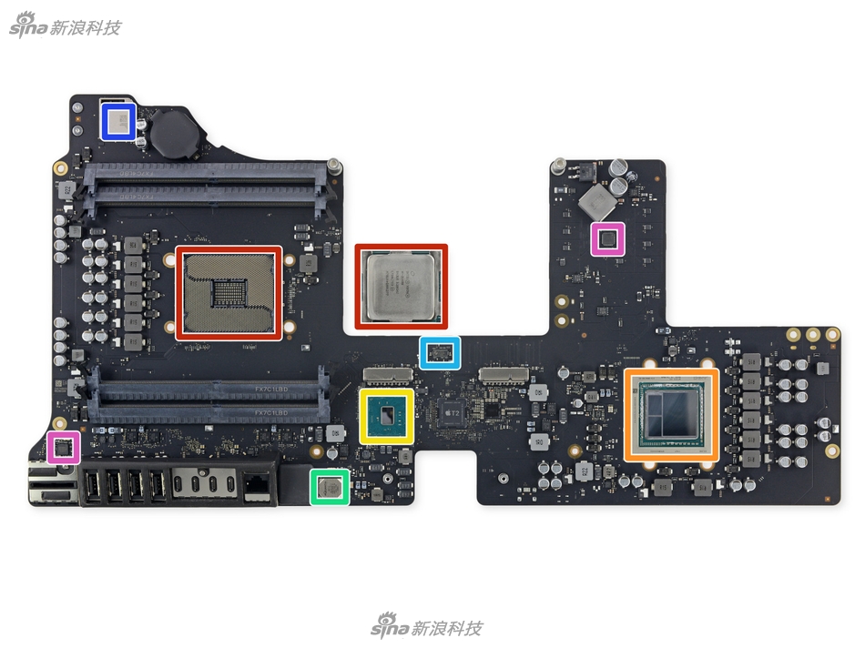 最强苹果电脑内部揭秘 imac pro拆解