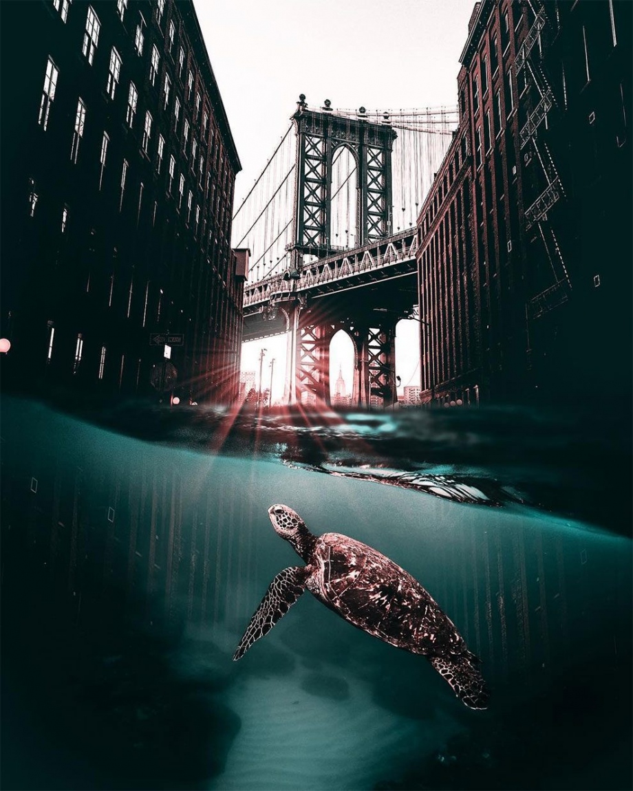 怪诞又安宁的世界 绚般超现实摄影作品欣赏