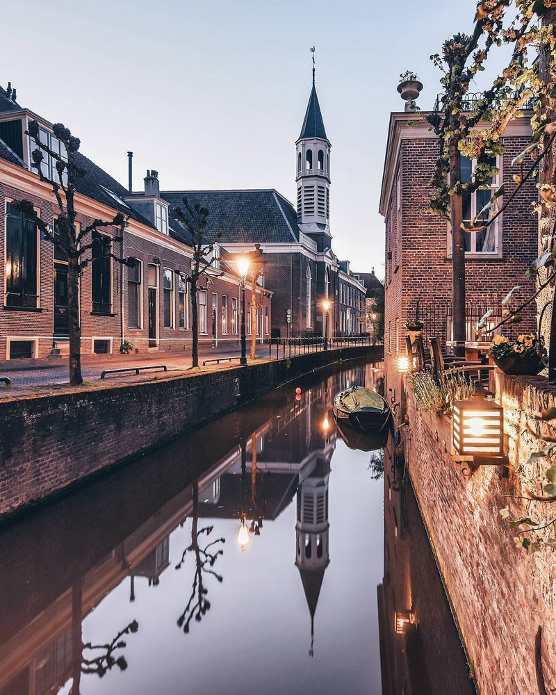 拍摄荷兰城市美景试图寻找最佳角度与建筑特色