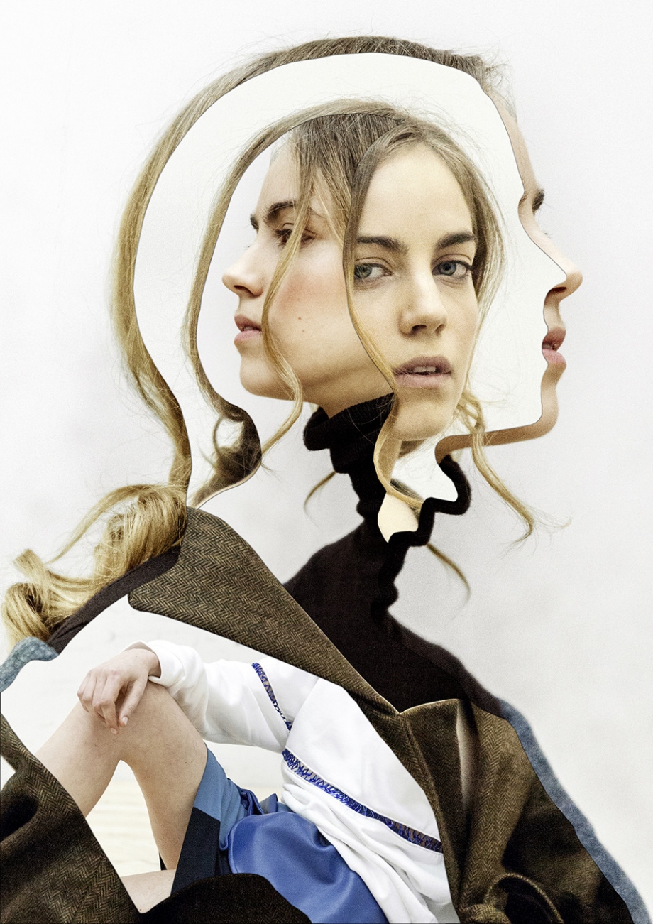 大胆拼贴创意人像时尚大片 风格独特吸人眼球