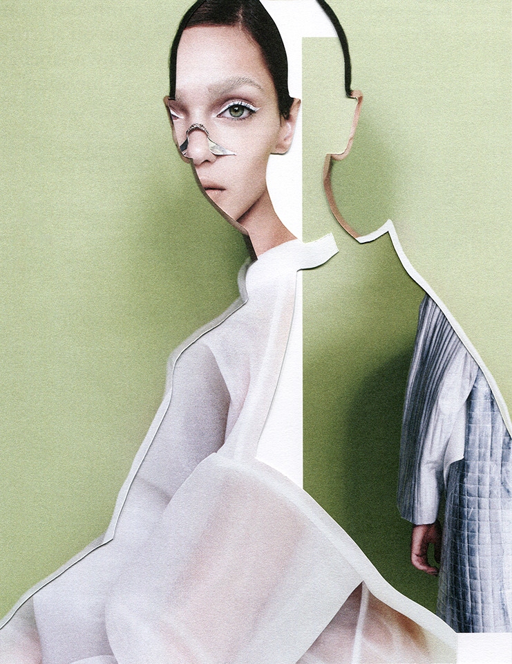 大胆拼贴创意人像时尚大片 风格独特吸人眼球