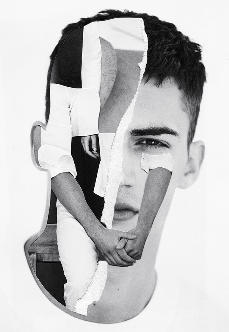 大胆拼贴创意人像时尚大片 风格独特吸人眼球