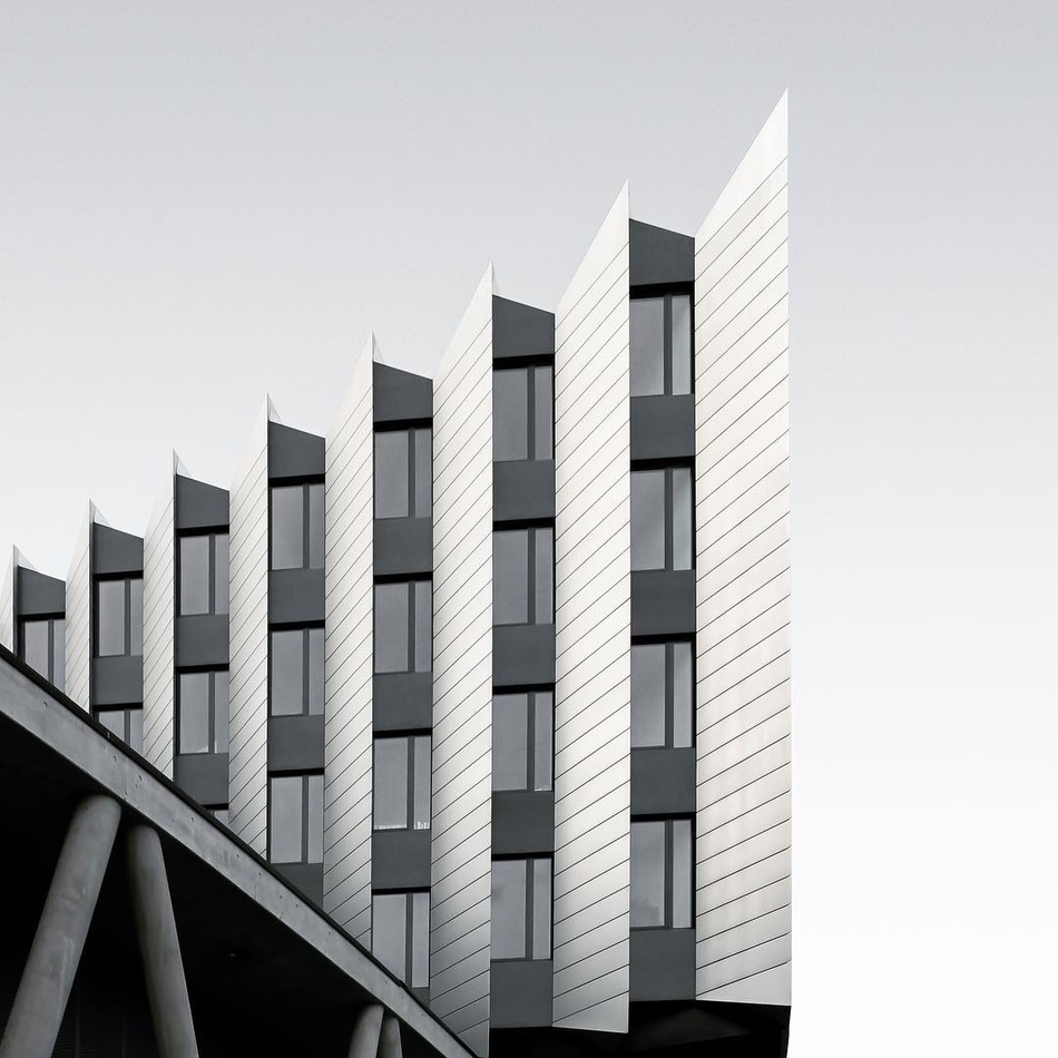 几何与局部的结合 极简主义风格建筑摄影